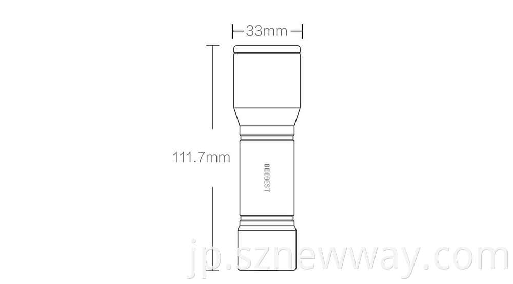 Beebest Flashlight F1